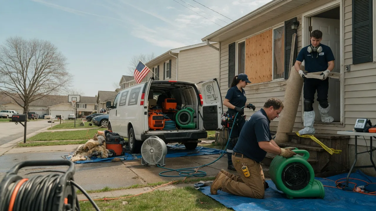 Water Damage Restoration in Carbon Hill, OH near me